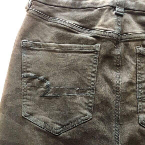 American Eagle Womens Sz 8 Next Level Stretch Camo High Waisted Jegging Pants - Picture 9 of 14